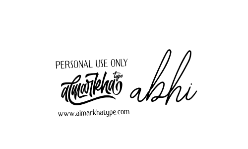 How to make @abhi signature? Bearetta-2O07w is a professional autograph style. Create handwritten signature for @abhi name. @abhi signature style 12 images and pictures png