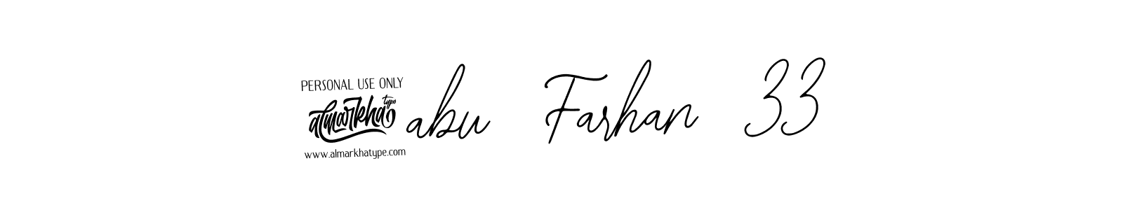 @abu  Farhan  33 stylish signature style. Best Handwritten Sign (Bearetta-2O07w) for my name. Handwritten Signature Collection Ideas for my name @abu  Farhan  33. @abu  Farhan  33 signature style 12 images and pictures png