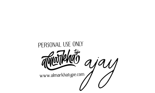 Design your own signature with our free online signature maker. With this signature software, you can create a handwritten (Bearetta-2O07w) signature for name @ajay. @ajay signature style 12 images and pictures png