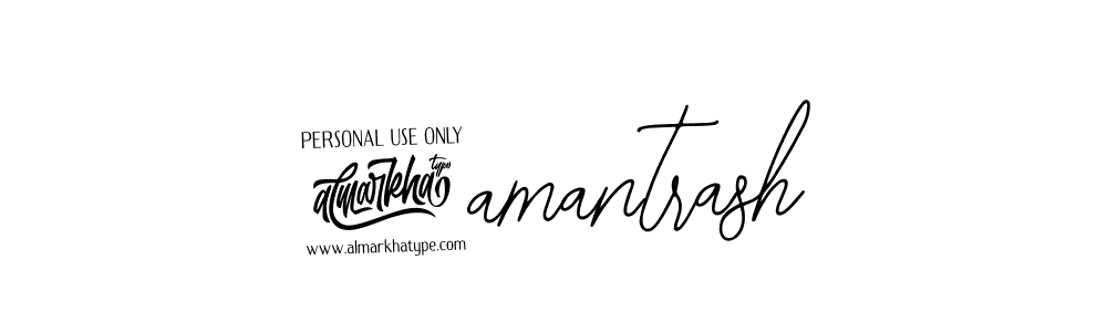 Similarly Bearetta-2O07w is the best handwritten signature design. Signature creator online .You can use it as an online autograph creator for name @amantrash. @amantrash signature style 12 images and pictures png