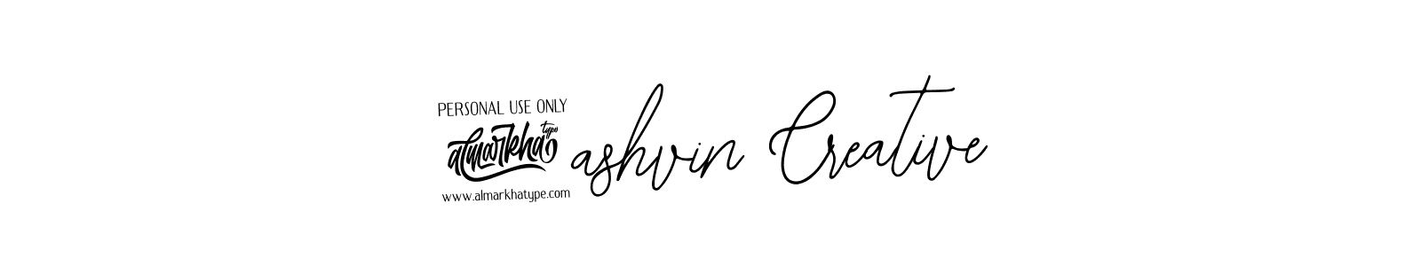 Also You can easily find your signature by using the search form. We will create @ashvin Creative name handwritten signature images for you free of cost using Bearetta-2O07w sign style. @ashvin Creative signature style 12 images and pictures png