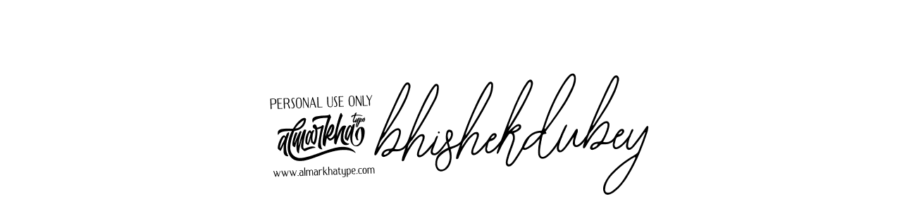 How to make @bhishekdubey name signature. Use Bearetta-2O07w style for creating short signs online. This is the latest handwritten sign. @bhishekdubey signature style 12 images and pictures png