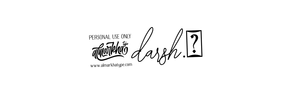 Design your own signature with our free online signature maker. With this signature software, you can create a handwritten (Bearetta-2O07w) signature for name @darsh.₹. @darsh.₹ signature style 12 images and pictures png