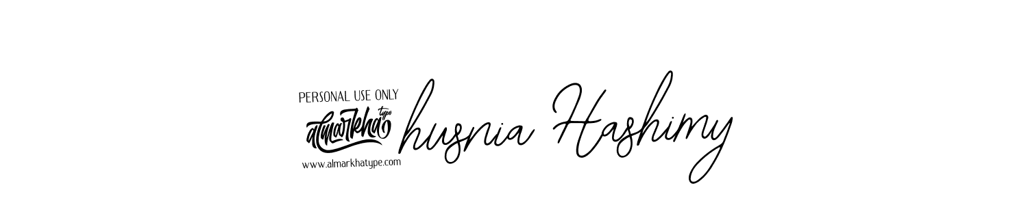 Create a beautiful signature design for name @husnia Hashimy. With this signature (Bearetta-2O07w) fonts, you can make a handwritten signature for free. @husnia Hashimy signature style 12 images and pictures png