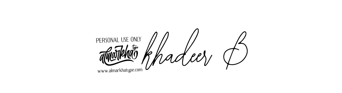 if you are searching for the best signature style for your name @khadeer ß. so please give up your signature search. here we have designed multiple signature styles  using Bearetta-2O07w. @khadeer ß signature style 12 images and pictures png