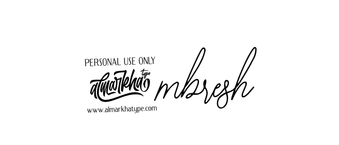 It looks lik you need a new signature style for name @mbresh. Design unique handwritten (Bearetta-2O07w) signature with our free signature maker in just a few clicks. @mbresh signature style 12 images and pictures png