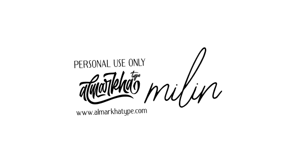 Once you've used our free online signature maker to create your best signature Bearetta-2O07w style, it's time to enjoy all of the benefits that @milin name signing documents. @milin signature style 12 images and pictures png