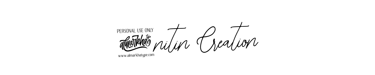 Make a beautiful signature design for name @nitin Creation. With this signature (Bearetta-2O07w) style, you can create a handwritten signature for free. @nitin Creation signature style 12 images and pictures png