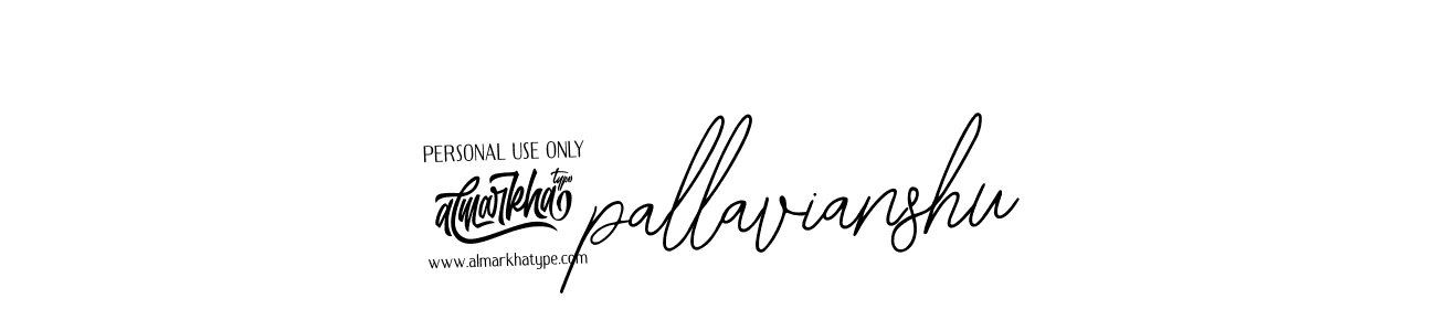 How to make @pallavianshu name signature. Use Bearetta-2O07w style for creating short signs online. This is the latest handwritten sign. @pallavianshu signature style 12 images and pictures png