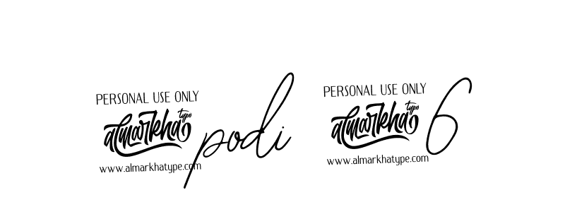 Design your own signature with our free online signature maker. With this signature software, you can create a handwritten (Bearetta-2O07w) signature for name @podi 96. @podi 96 signature style 12 images and pictures png