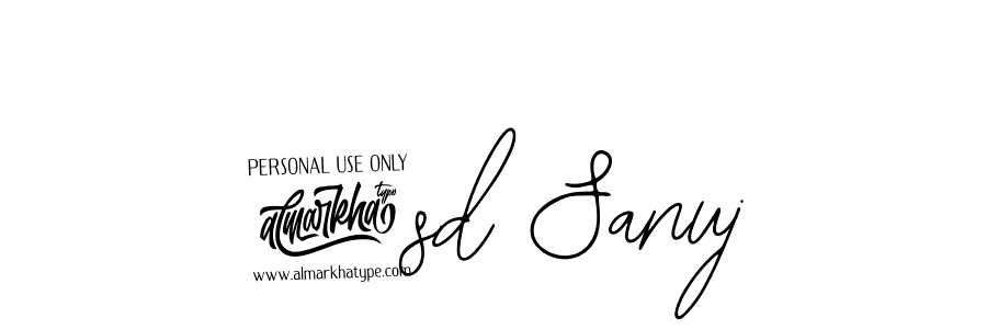 Make a beautiful signature design for name @sd Sanuj. With this signature (Bearetta-2O07w) style, you can create a handwritten signature for free. @sd Sanuj signature style 12 images and pictures png