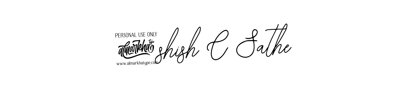 if you are searching for the best signature style for your name @shish C Sathe. so please give up your signature search. here we have designed multiple signature styles  using Bearetta-2O07w. @shish C Sathe signature style 12 images and pictures png