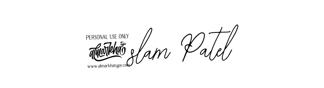Also we have @slam Patel name is the best signature style. Create professional handwritten signature collection using Bearetta-2O07w autograph style. @slam Patel signature style 12 images and pictures png