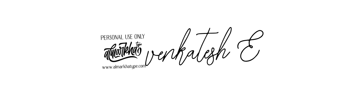 How to make @venkatesh E name signature. Use Bearetta-2O07w style for creating short signs online. This is the latest handwritten sign. @venkatesh E signature style 12 images and pictures png