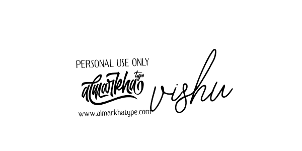 How to make @vishu name signature. Use Bearetta-2O07w style for creating short signs online. This is the latest handwritten sign. @vishu signature style 12 images and pictures png