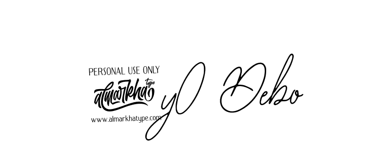 Make a beautiful signature design for name @y0 Debo. With this signature (Bearetta-2O07w) style, you can create a handwritten signature for free. @y0 Debo signature style 12 images and pictures png