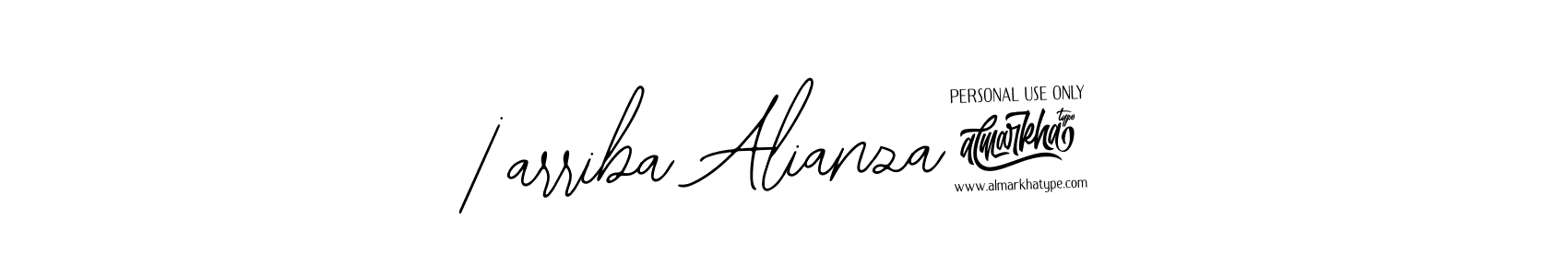 Design your own signature with our free online signature maker. With this signature software, you can create a handwritten (Bearetta-2O07w) signature for name ¡arriba Alianza!. ¡arriba Alianza! signature style 12 images and pictures png