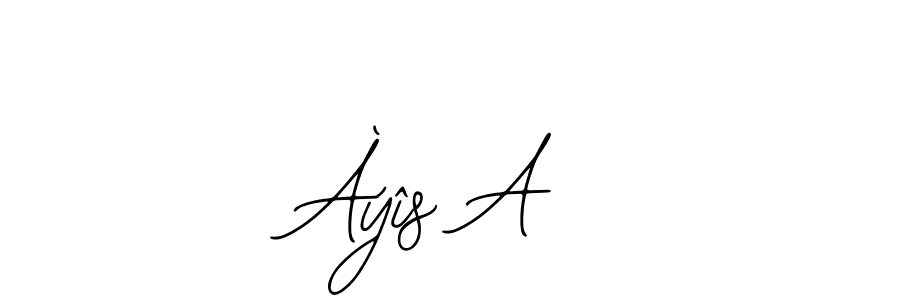 It looks lik you need a new signature style for name Àýîs A. Design unique handwritten (Bearetta-2O07w) signature with our free signature maker in just a few clicks. Àýîs A signature style 12 images and pictures png