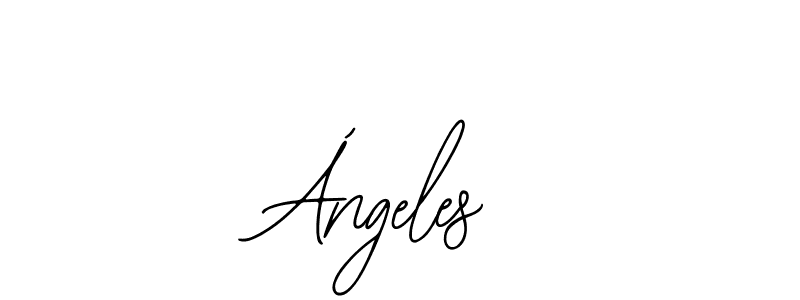 It looks lik you need a new signature style for name Ángeles. Design unique handwritten (Bearetta-2O07w) signature with our free signature maker in just a few clicks. Ángeles signature style 12 images and pictures png