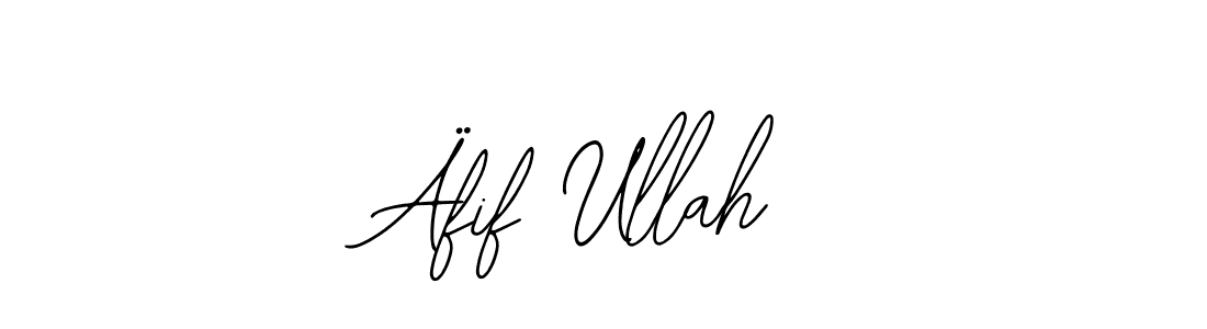 Similarly Bearetta-2O07w is the best handwritten signature design. Signature creator online .You can use it as an online autograph creator for name Äfif Ullah. Äfif Ullah signature style 12 images and pictures png