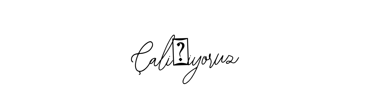 You can use this online signature creator to create a handwritten signature for the name ÇaliŞiyoruz. This is the best online autograph maker. ÇaliŞiyoruz signature style 12 images and pictures png