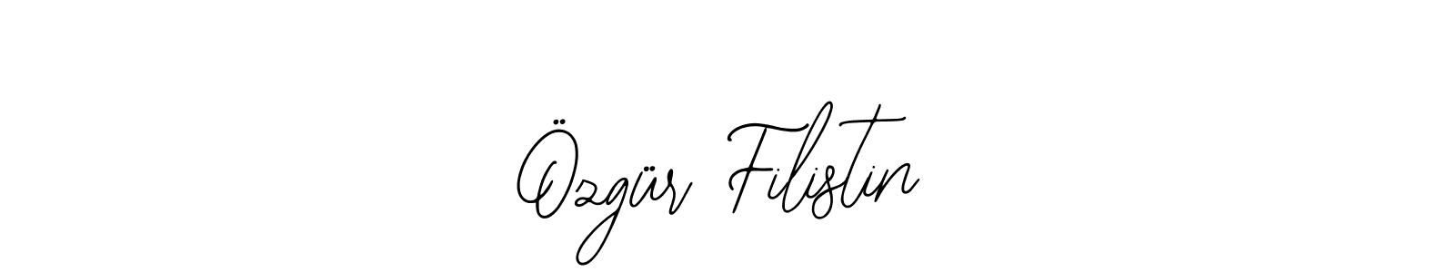 Design your own signature with our free online signature maker. With this signature software, you can create a handwritten (Bearetta-2O07w) signature for name Özgür Filistin. Özgür Filistin signature style 12 images and pictures png