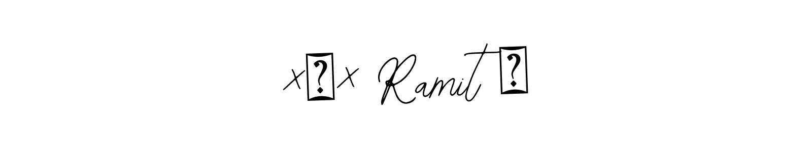 Similarly Bearetta-2O07w is the best handwritten signature design. Signature creator online .You can use it as an online autograph creator for name ×͜× Ramit ꔪ. ×͜× Ramit ꔪ signature style 12 images and pictures png