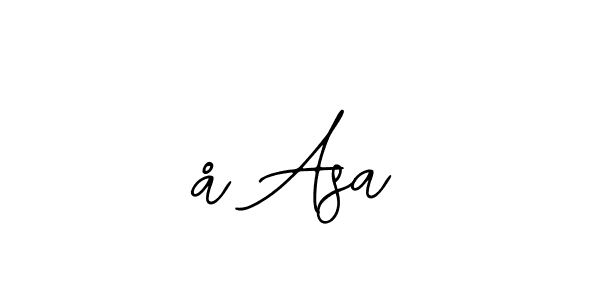 How to make å Asa signature? Bearetta-2O07w is a professional autograph style. Create handwritten signature for å Asa name. å Asa signature style 12 images and pictures png