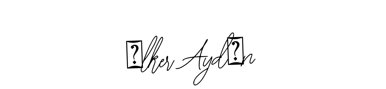 if you are searching for the best signature style for your name İlker Aydın. so please give up your signature search. here we have designed multiple signature styles  using Bearetta-2O07w. İlker Aydın signature style 12 images and pictures png