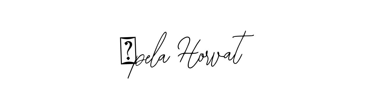 Design your own signature with our free online signature maker. With this signature software, you can create a handwritten (Bearetta-2O07w) signature for name Špela Horvat. Špela Horvat signature style 12 images and pictures png