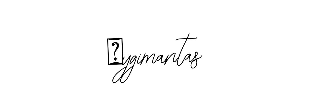 Bearetta-2O07w is a professional signature style that is perfect for those who want to add a touch of class to their signature. It is also a great choice for those who want to make their signature more unique. Get Žygimantas name to fancy signature for free. Žygimantas signature style 12 images and pictures png