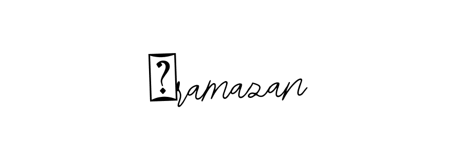 How to make ـramazan signature? Bearetta-2O07w is a professional autograph style. Create handwritten signature for ـramazan name. ـramazan signature style 12 images and pictures png