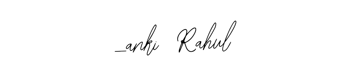 Create a beautiful signature design for name —anki  Rahul. With this signature (Bearetta-2O07w) fonts, you can make a handwritten signature for free. —anki  Rahul signature style 12 images and pictures png