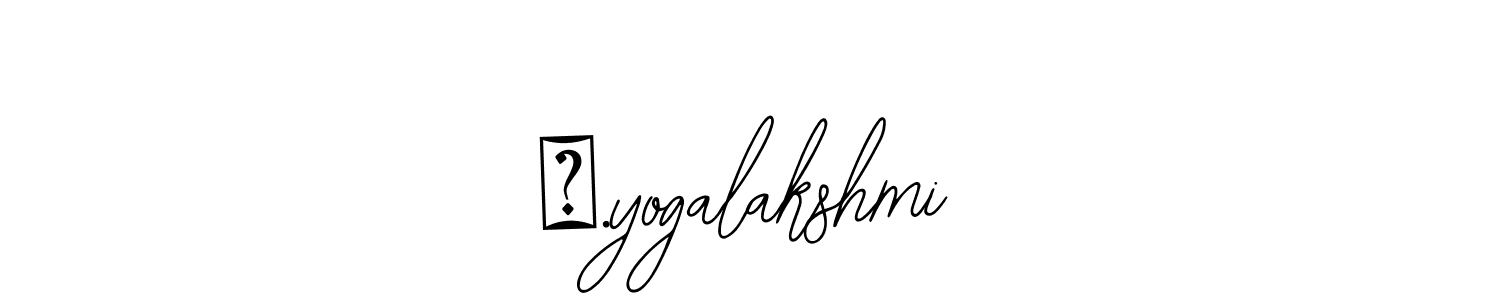 The best way (Bearetta-2O07w) to make a short signature is to pick only two or three words in your name. The name Ⓒ.yogalakshmi include a total of six letters. For converting this name. Ⓒ.yogalakshmi signature style 12 images and pictures png