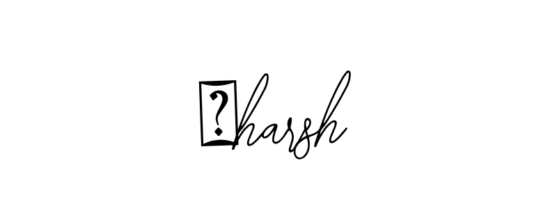 Make a beautiful signature design for name ☆harsh. With this signature (Bearetta-2O07w) style, you can create a handwritten signature for free. ☆harsh signature style 12 images and pictures png