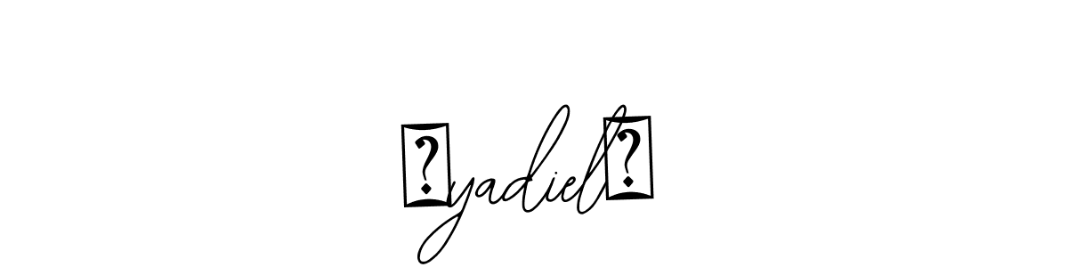 if you are searching for the best signature style for your name ☆yadiel♡. so please give up your signature search. here we have designed multiple signature styles  using Bearetta-2O07w. ☆yadiel♡ signature style 12 images and pictures png