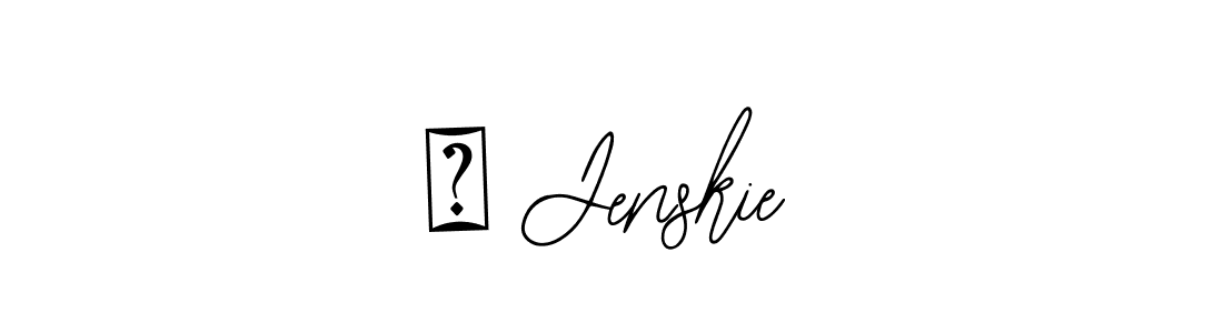 Similarly Bearetta-2O07w is the best handwritten signature design. Signature creator online .You can use it as an online autograph creator for name ♡ Jenskie. ♡ Jenskie signature style 12 images and pictures png