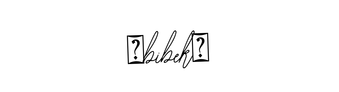 Also You can easily find your signature by using the search form. We will create ✷bibek✷ name handwritten signature images for you free of cost using Bearetta-2O07w sign style. ✷bibek✷ signature style 12 images and pictures png