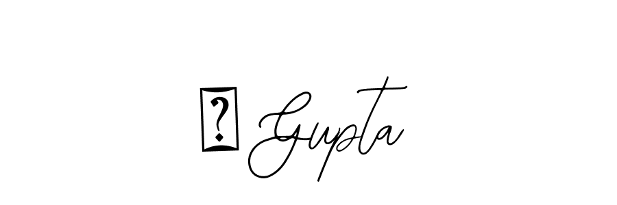 How to make ⭐ Gupta name signature. Use Bearetta-2O07w style for creating short signs online. This is the latest handwritten sign. ⭐ Gupta signature style 12 images and pictures png