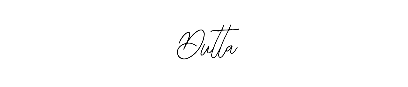 Use a signature maker to create a handwritten signature online. With this signature software, you can design (Bearetta-2O07w) your own signature for name      Dutta    .      Dutta     signature style 12 images and pictures png