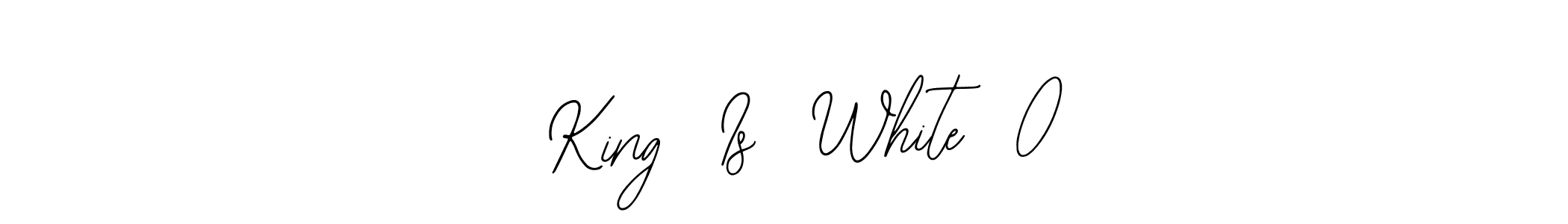 You should practise on your own different ways (Bearetta-2O07w) to write your name (  King  Is  White  05) in signature. don't let someone else do it for you.   King  Is  White  05 signature style 12 images and pictures png