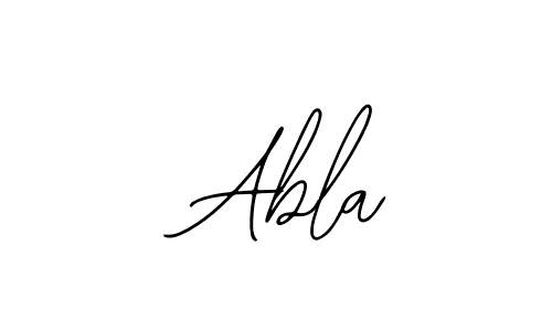 Here are the top 10 professional signature styles for the name  Abla. These are the best autograph styles you can use for your name.  Abla signature style 12 images and pictures png