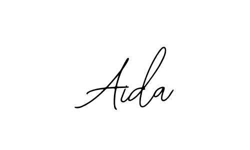 How to make  Aida signature? Bearetta-2O07w is a professional autograph style. Create handwritten signature for  Aida name.  Aida signature style 12 images and pictures png