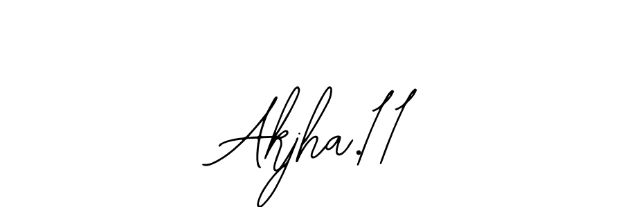 Make a beautiful signature design for name  Akjha.11. Use this online signature maker to create a handwritten signature for free.  Akjha.11 signature style 12 images and pictures png