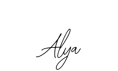 Create a beautiful signature design for name  Alya. With this signature (Bearetta-2O07w) fonts, you can make a handwritten signature for free.  Alya signature style 12 images and pictures png