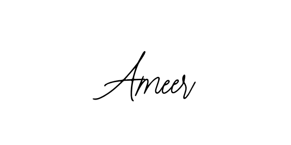 Create a beautiful signature design for name  Ameer. With this signature (Bearetta-2O07w) fonts, you can make a handwritten signature for free.  Ameer signature style 12 images and pictures png