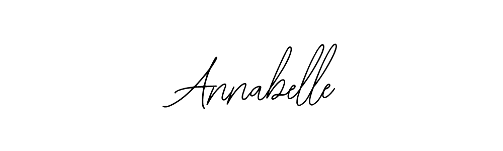 The best way (Bearetta-2O07w) to make a short signature is to pick only two or three words in your name. The name  Annabelle include a total of six letters. For converting this name.  Annabelle signature style 12 images and pictures png