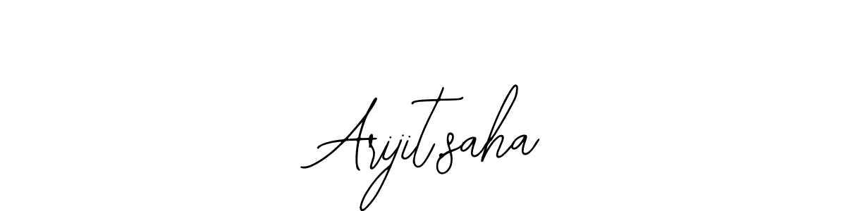 You should practise on your own different ways (Bearetta-2O07w) to write your name ( Arijit.saha) in signature. don't let someone else do it for you.  Arijit.saha signature style 12 images and pictures png