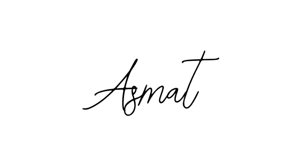 Similarly Bearetta-2O07w is the best handwritten signature design. Signature creator online .You can use it as an online autograph creator for name  Asmat.  Asmat signature style 12 images and pictures png