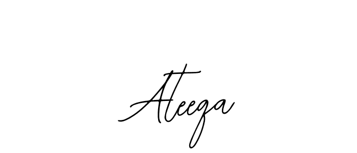 How to Draw  Ateeqa signature style? Bearetta-2O07w is a latest design signature styles for name  Ateeqa.  Ateeqa signature style 12 images and pictures png